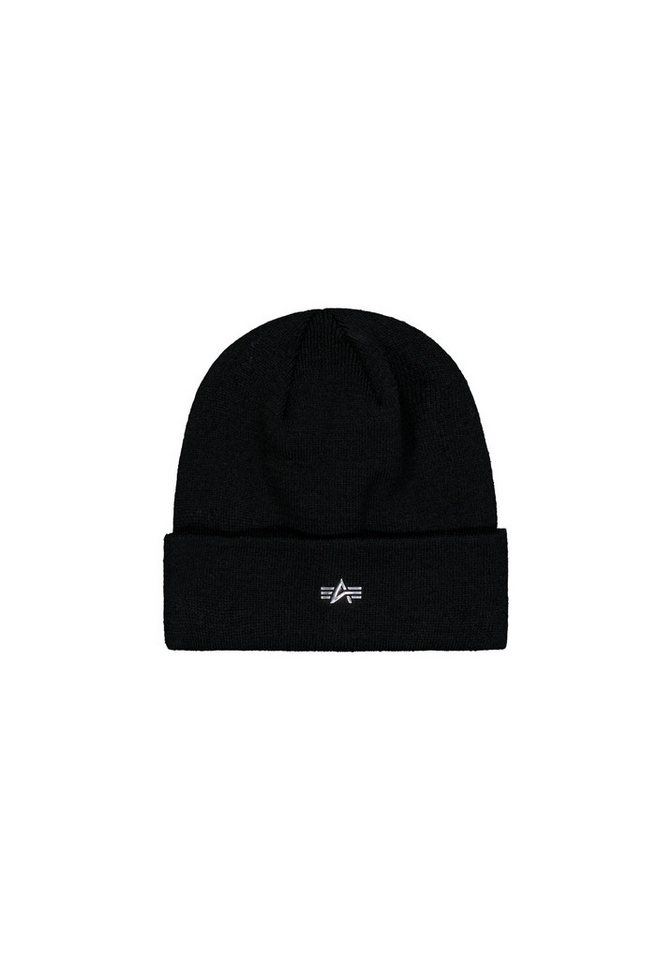 Alpha Industries Skimütze Metal Logo Beanie Bild 4