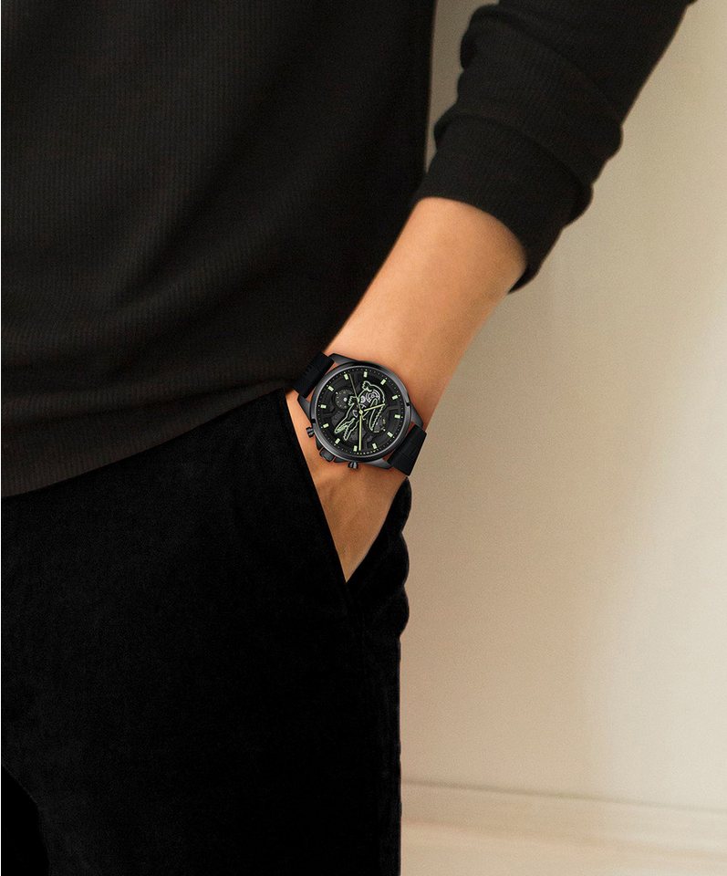 Lacoste Multifunktionsuhr ARTHOR 2011537, Quarzuhr, Armbanduhr, Herrenuhr, Silikonarmband, analog Bild 2