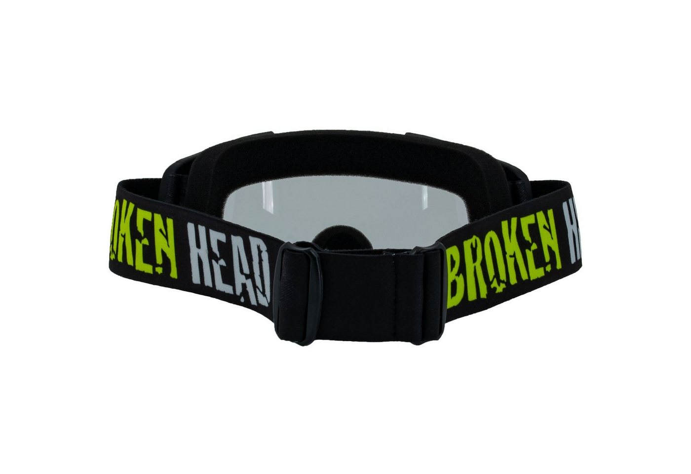 Broken Head Motorradbrille MX-2 Schwarz, Silikonbeschichtung Bild 5