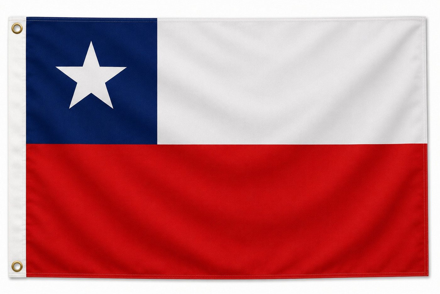 trends4cents Flagge Flagge 90 x 150 cm Hissfahne Bundesland Sturmflagge Hissfahne (Chile), für Fahnenmaste