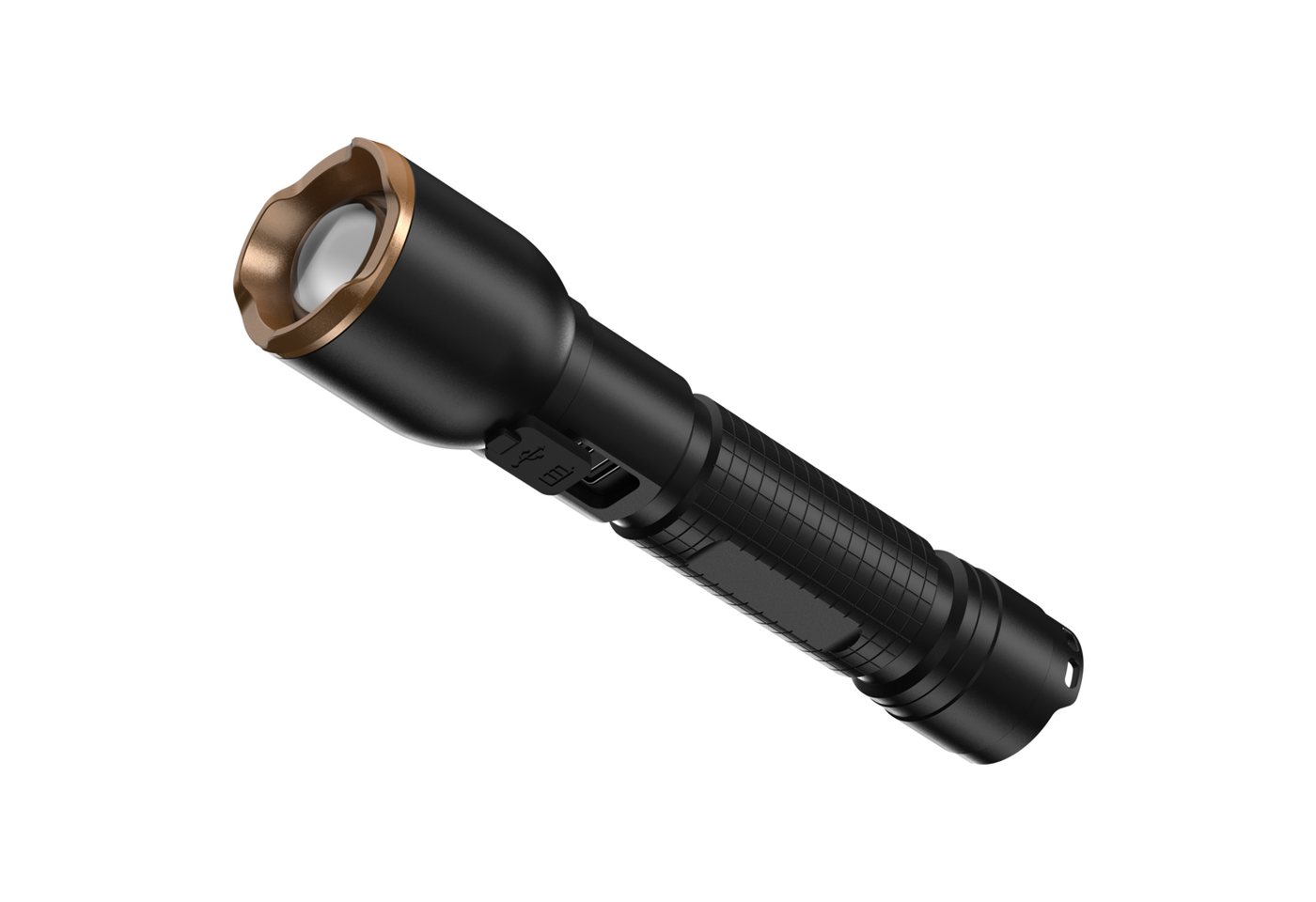 Duracell LED Taschenlampe DF3000R, aufladbar USB-C in & out Bild 3