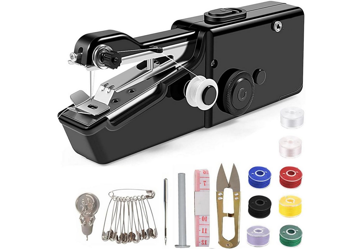 MOPUEA Nähmaschine Nähmaschine Elektrische Nähmaschinen Mini Nähmaschine Kabelloses Bild 3