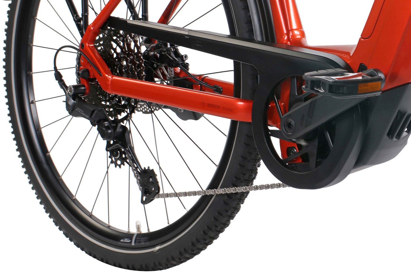 KTM E-Bike KTM Macina Tour CX 830 800 Wh Damen orange 2025, 10 Gang Shimano CUES U6000-11/10 LG shadow+, Kettenschaltung, Bosch Performance Line CX GEN5 smart System Bild 5