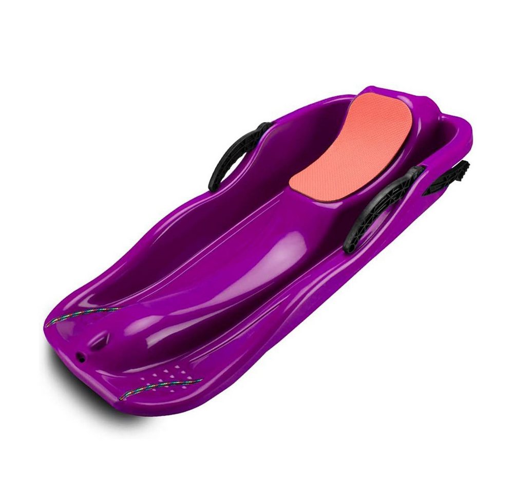Fine Life Pro Skibob, Schlitten Bob Schlitten Kinderbob mit Bremsen für 3-10 Jahre Bild 4