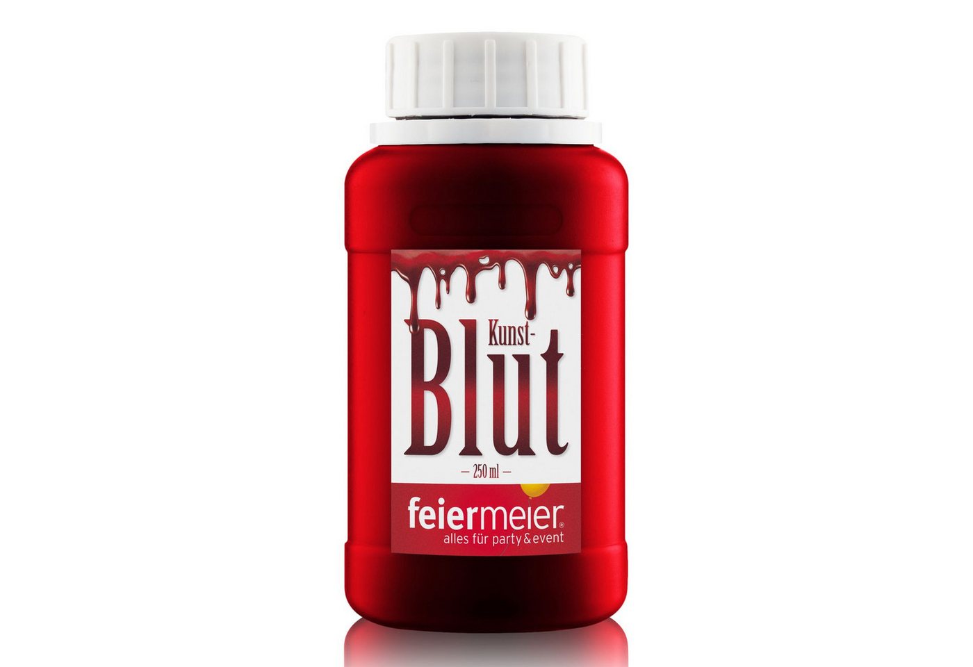 feiermeier Theaterschminke feiermeier Halloween Kunstblut, Flasche 250ml Bild 4