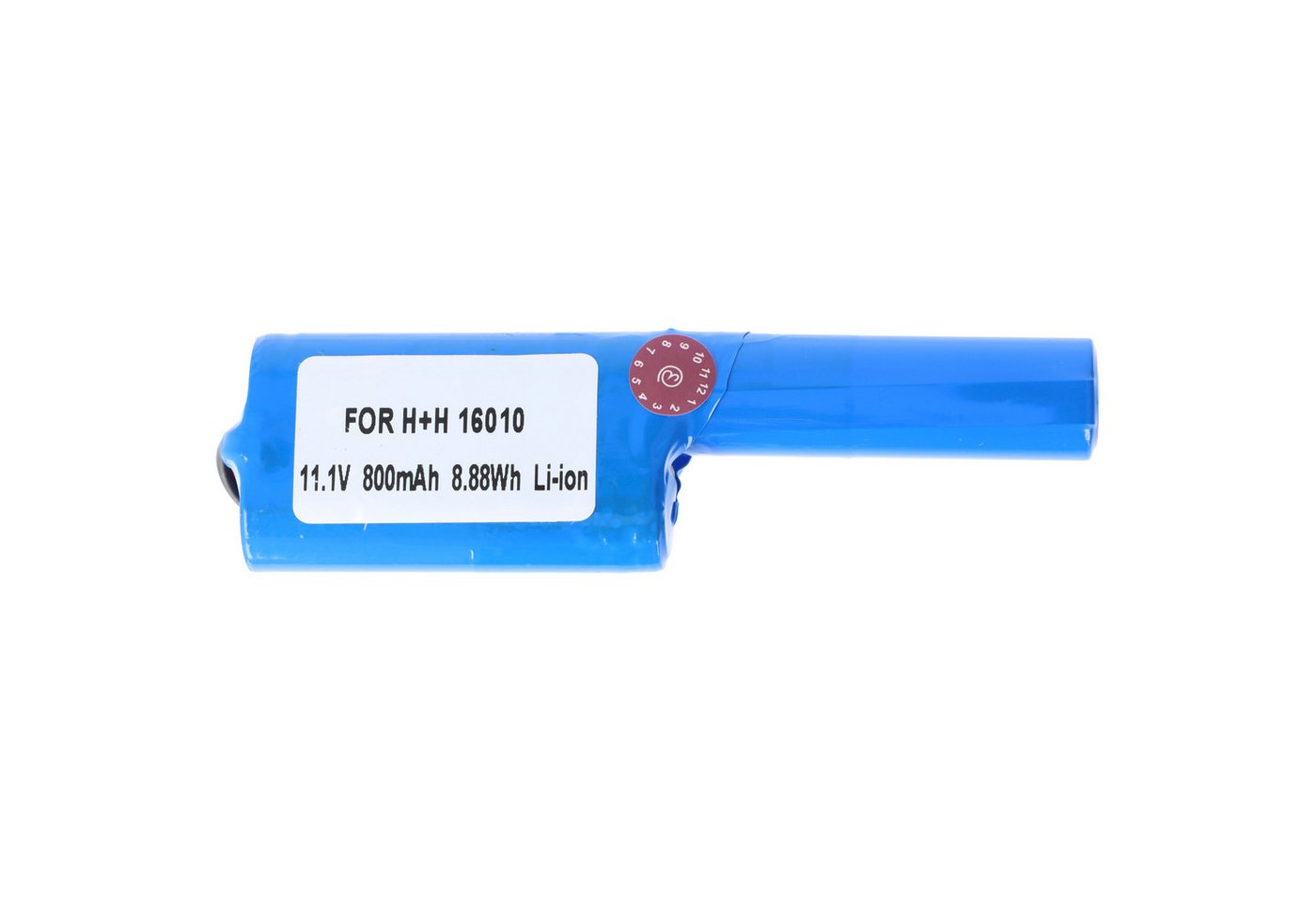 AccuCell Lithium Ionen Akku passend für Heim & Haus 16010 11,1 Volt 800mAh, mi Akku 800 mAh (11,1 V) Bild 2