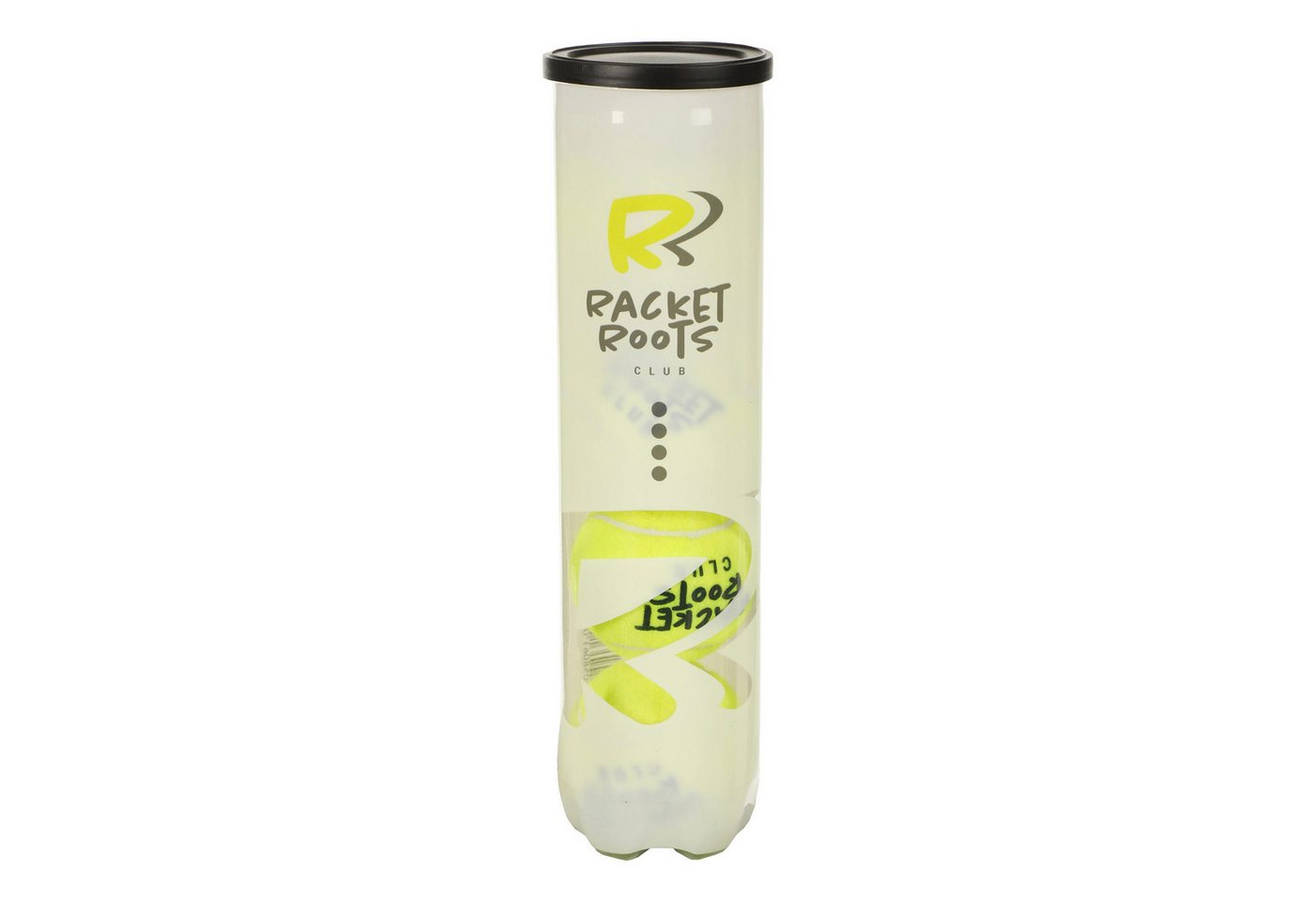 Racket Roots Tennisball Club - 4 Tennisbälle - Innendruckball - (4er Dose)
