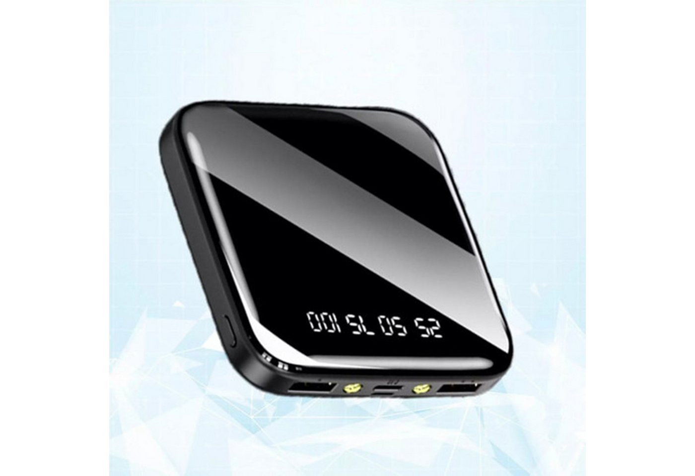 Fyrove Powerbank 10000 mAh, Kabellose Powerstation, Externer Akku Powerbank Powerbank 10000 mAh (3,7 V) Bild 5