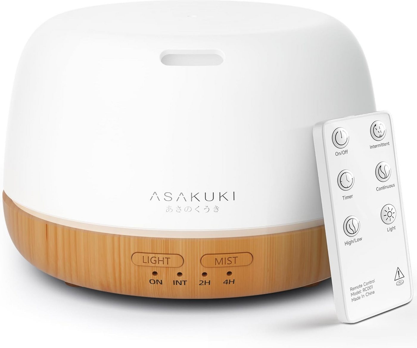 Asakuki Diffuser Mini Rock AD002, 0,3 l Wassertank Bild 2