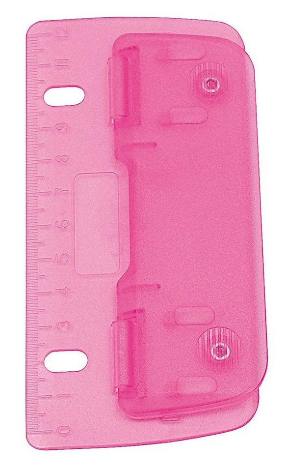 WEDO Lochstanzer WEDO® 67809 Mobiler 2fach-Locher 12cm Skala - ICE-