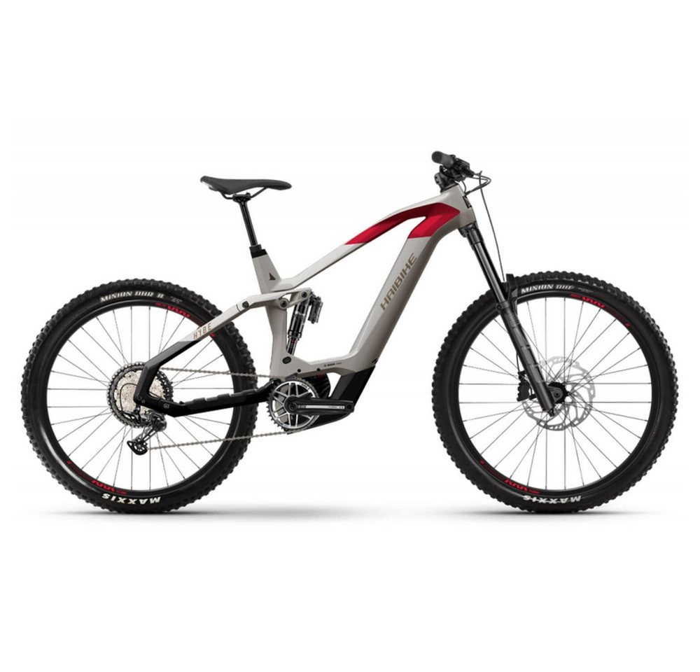 Haibike E-Bike HYBE 9 - GREY_RED, XL=50cm, 29/27.5 [Fully] - GREY_RED Bild 2
