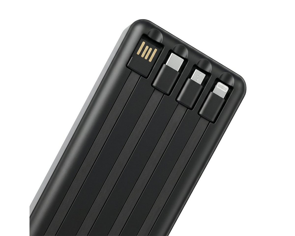 Setty Setty Solar-Powerbank SLR-120 20000 mAh schwarz Powerbank Bild 2