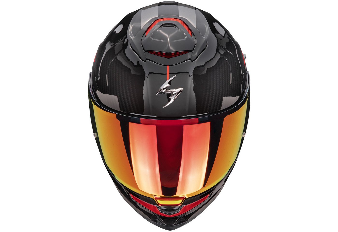 Scorpion Exo Motorradhelm Scorpion Exo-GT SP Air Asphalt Integralhelm Schwarz / Rot L (1er Set), integralhelm motorrad Bild 2