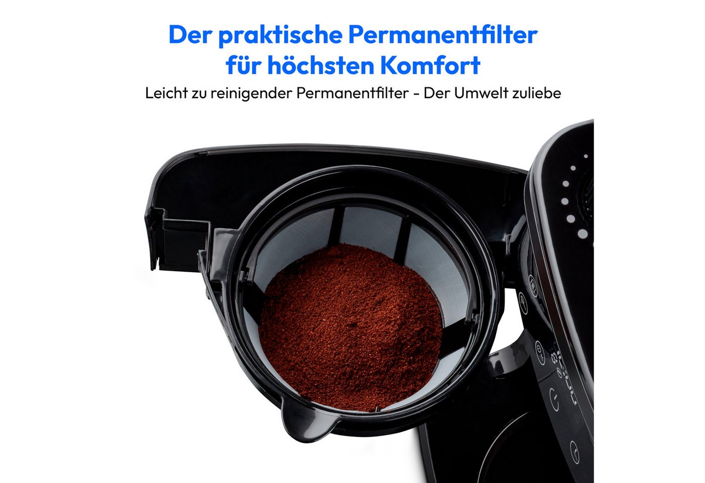 Medion® Toaster Kaffeemaschine mit Mahlwerk MEDION (MD 19911), 800 W Bild 2