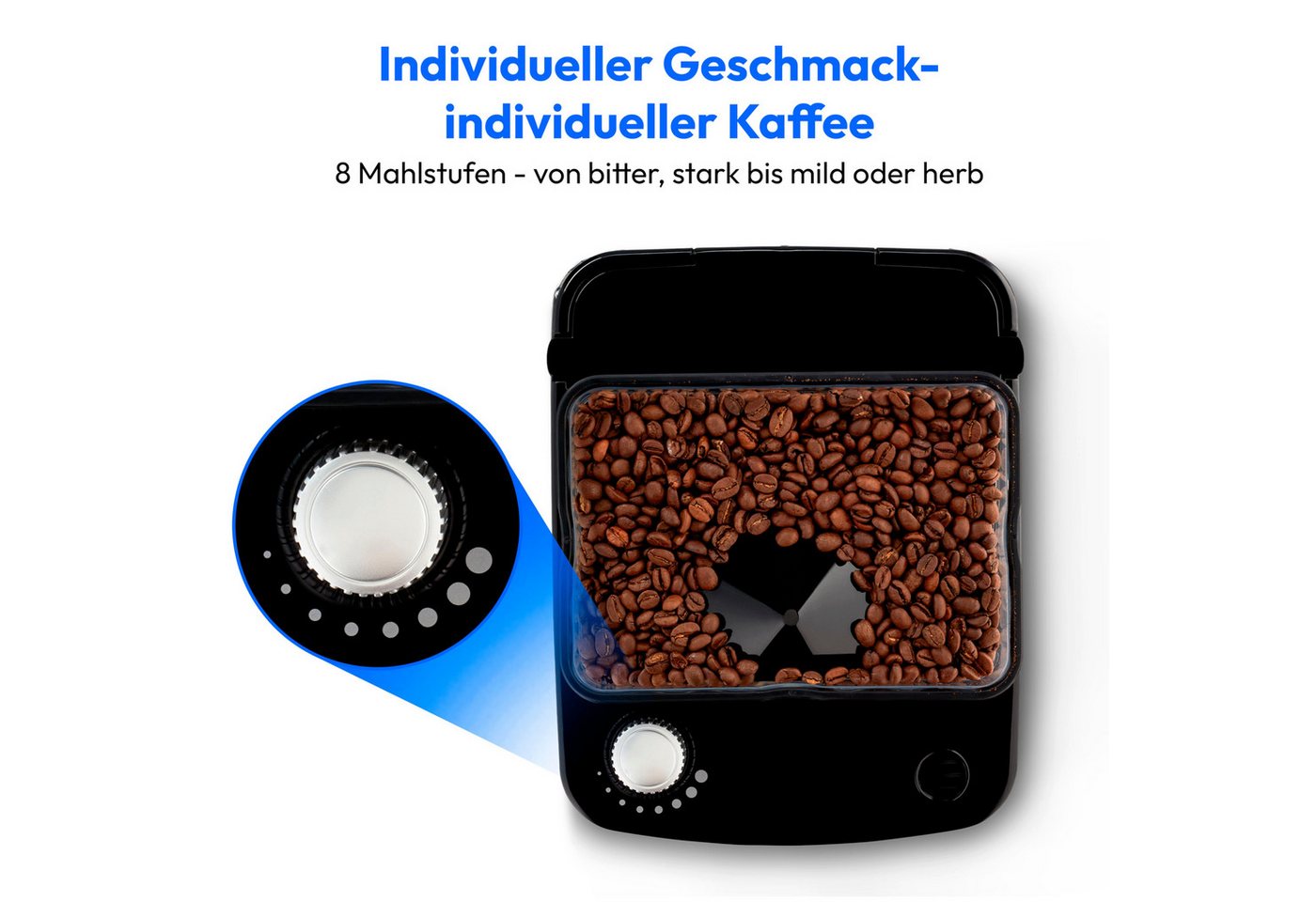 Medion® Toaster Kaffeemaschine mit Mahlwerk MEDION (MD 19911), 800 W Bild 5