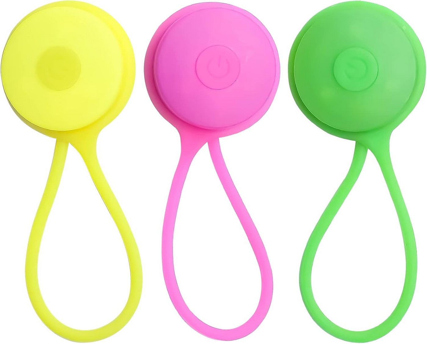FELIXLEO Fahrradreflektor LED Blinklicht Schulranzen 3 Stk Reflektoren Kinder Bild 2