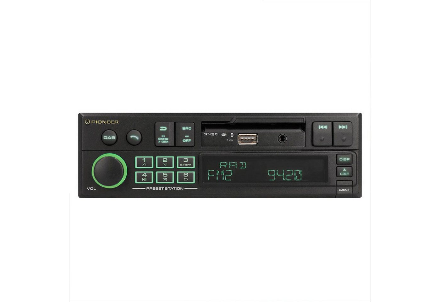 Pioneer Pioneer SXT-C10PS Youngtimer-Radio inkl. Antenne Autoradio Bild 3