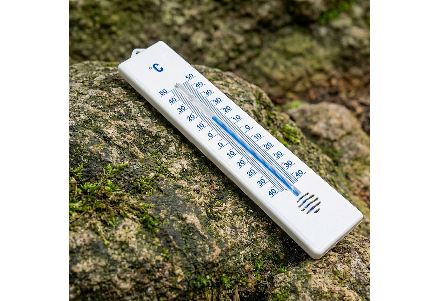 Lantelme Raumthermometer 3 Stück Außen Garten Thermometer Set 22cm Temperatur -40 bis 50°C, 3-tlg. Bild 2