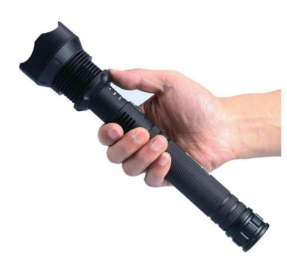 FANNOU LED Taschenlampe USB wiederaufladbare, 3 Modi einstellbarer Fokus Taschenlampe für Camping, Wandern Bild 4