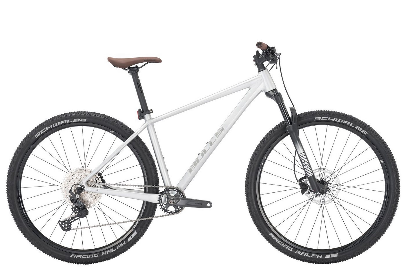 Bulls Mountainbike Bulls Copperhead 3 29 silber 2025, 12 Gang Shimano Deore RD-M6100 shadow+, Kettenschaltung