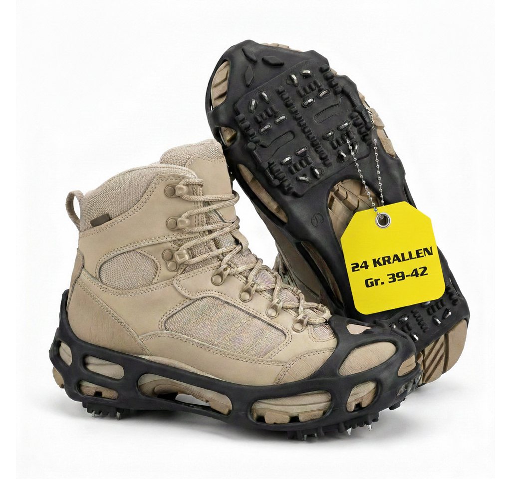 Hecht Spikes Schuhspikes Größe M 39-42 mit 24 Metallkrallen, in 35-38, 39-42, 43-46 Bild 3