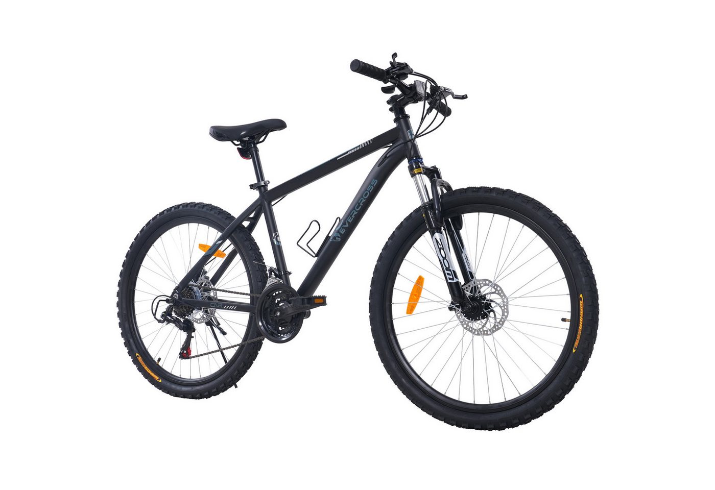 EVERCROSS TECH Mountainbike EM3 Fahrrad 26/27,5 Zoll MTB für Damen und Herren, Shimano 21 Gang, 21 Gang Bild 4
