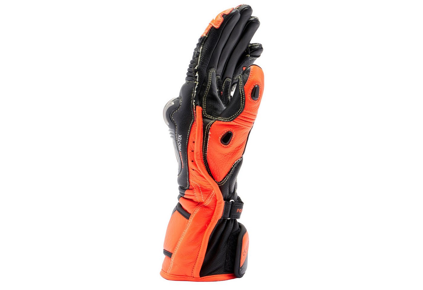 Dainese Motorradhandschuhe Dainese Full Metal 7 Motorradhandschuhe Schwarz / Rot-Fluo M motorradhandschuhe für herren Bild 5