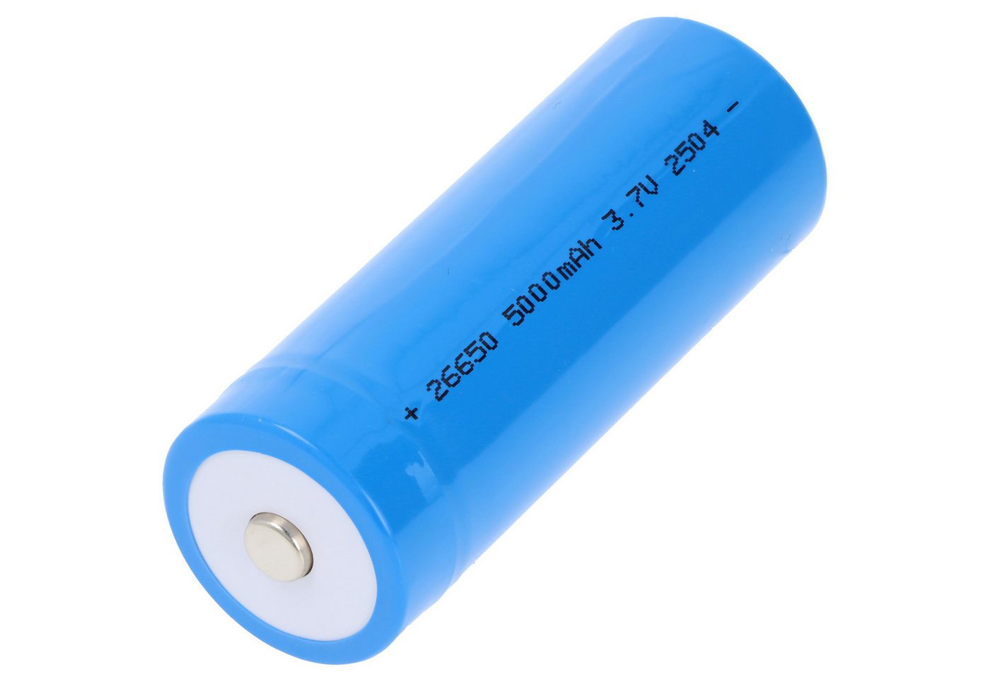 AccuCell Rundzelle 26650, Li-ion, 3,7V, 5000mAh, 18,5Wh, mit USB-C Charging Po Akku 5000 mAh (3,7 V) Bild 2