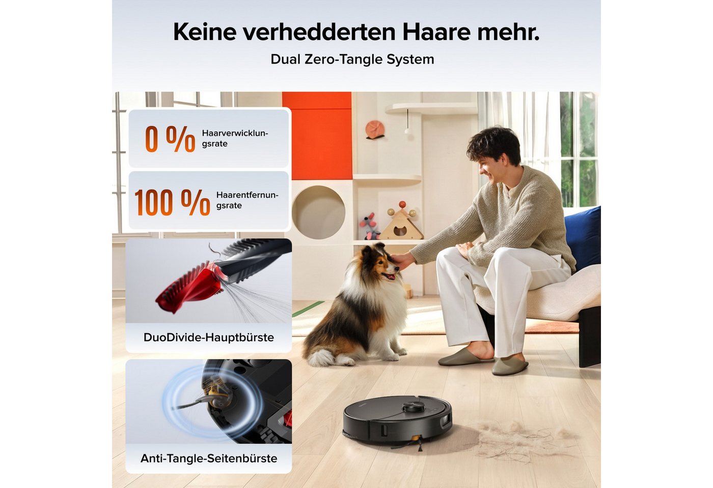 Roborock Saugroboter mit Wischfunktion, Qrevo 2 Pro (Upgrade von Qrevo S5V), 25.000 Pa Bild 4
