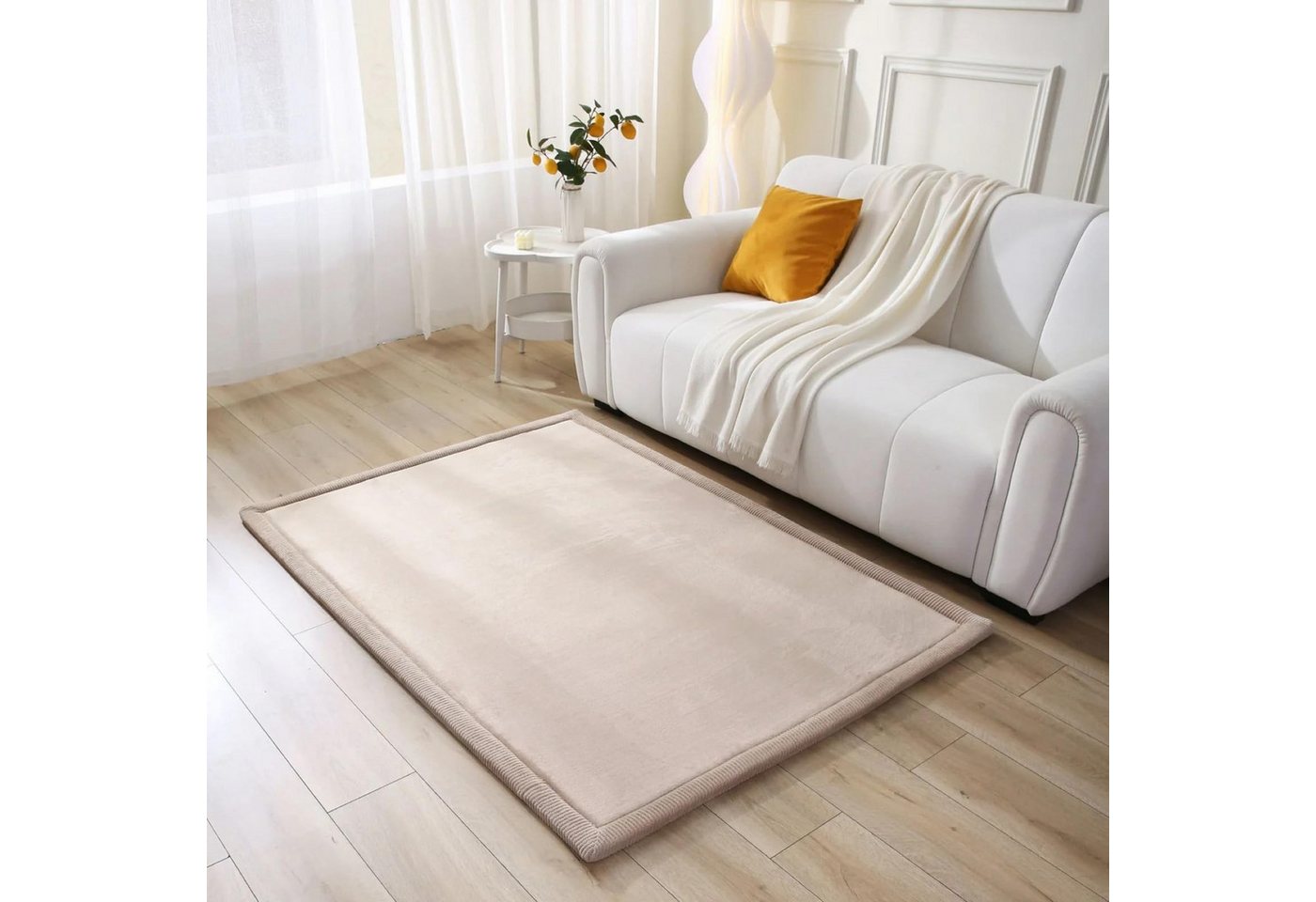 Hakuna Matte Spielmatte Baby 170 x 120 x2,5cm, Teppich für Kinderzimmer mit Memory-Schaum