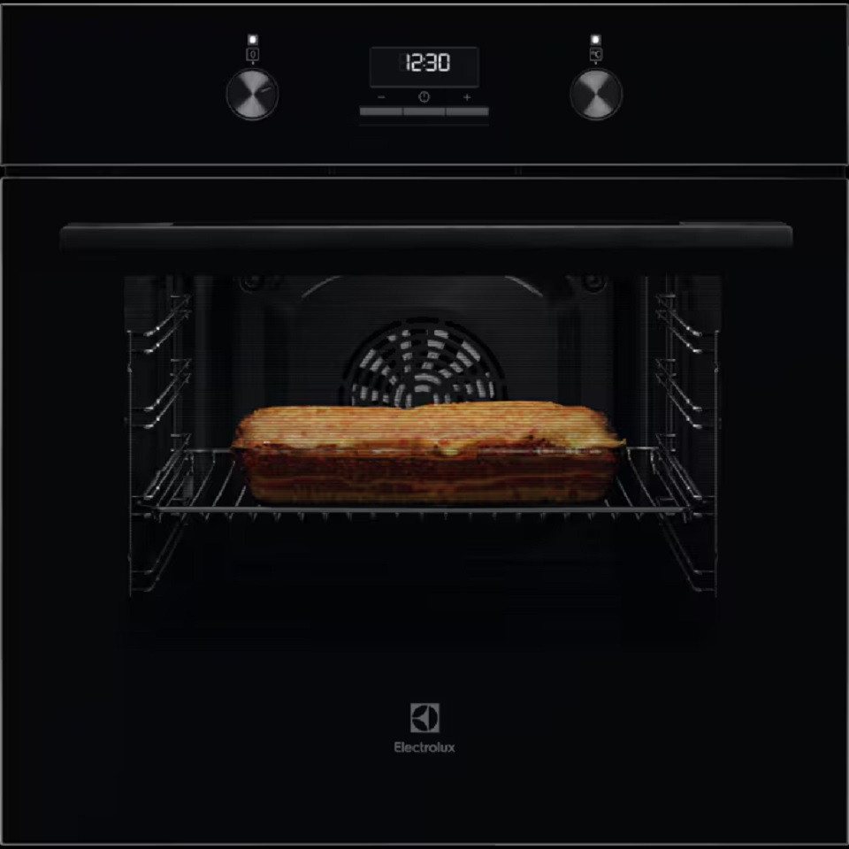 AEG Einbaubackofen keine Angaben KOFGH40BK, mit Side grids Standard, Grillheizstab, Elektronik-Uhr, Timeranzeige Bild 4