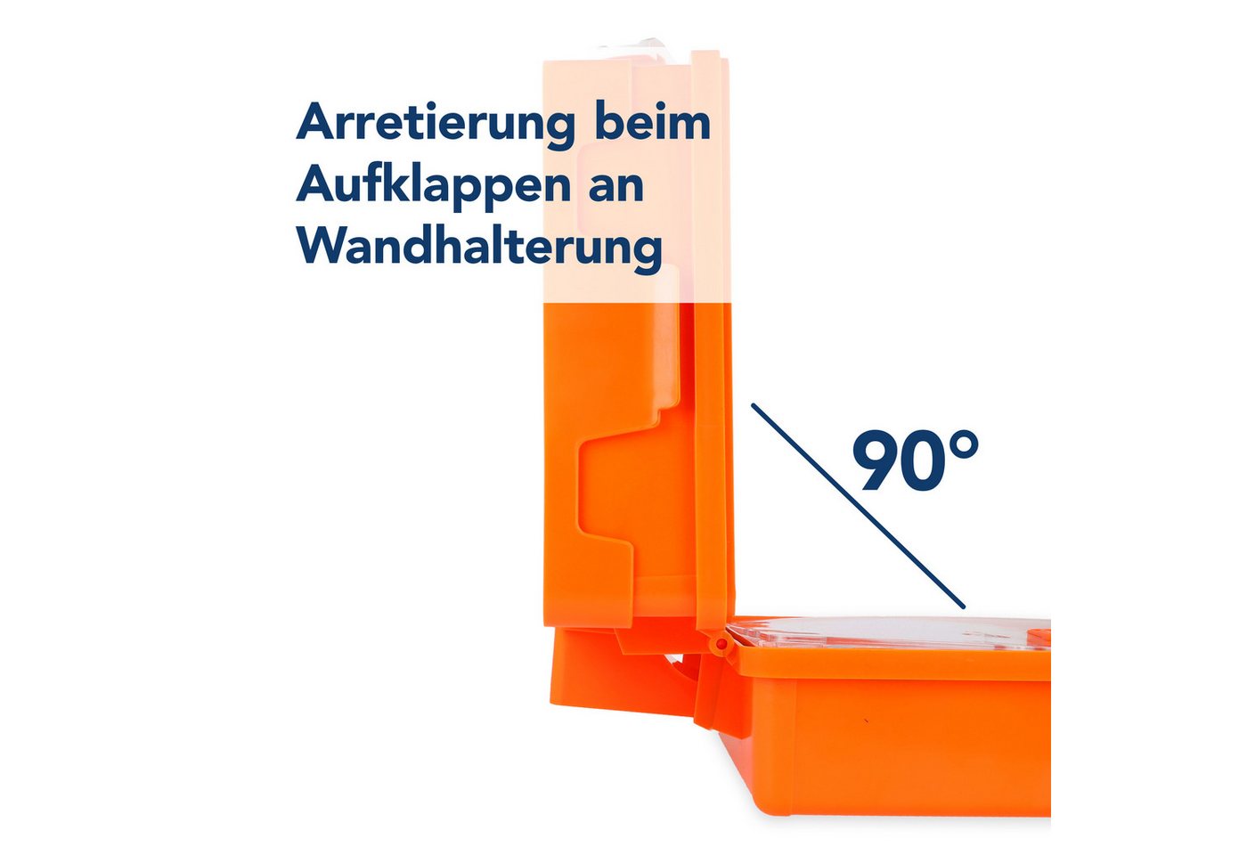 FIRST AID ONLY® Erste-Hilfe-Koffer First Aid Only Erste Hilfe Koffer DIN 13157 mit Wandhalterung, Tragegriff, ASR-konform