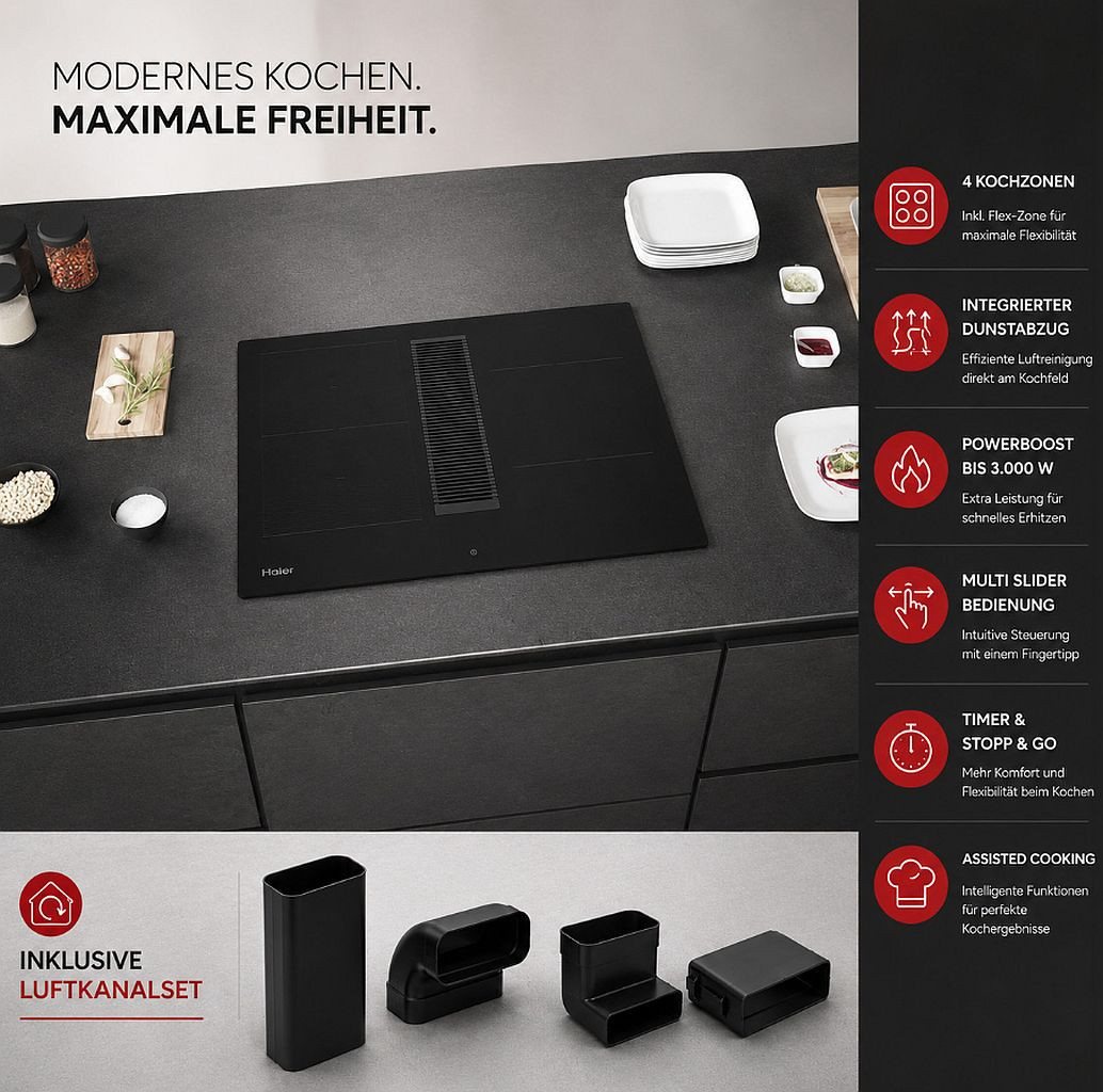 Haier Flex-Induktions-Kochfeld HAIH6IESCF Bild 2