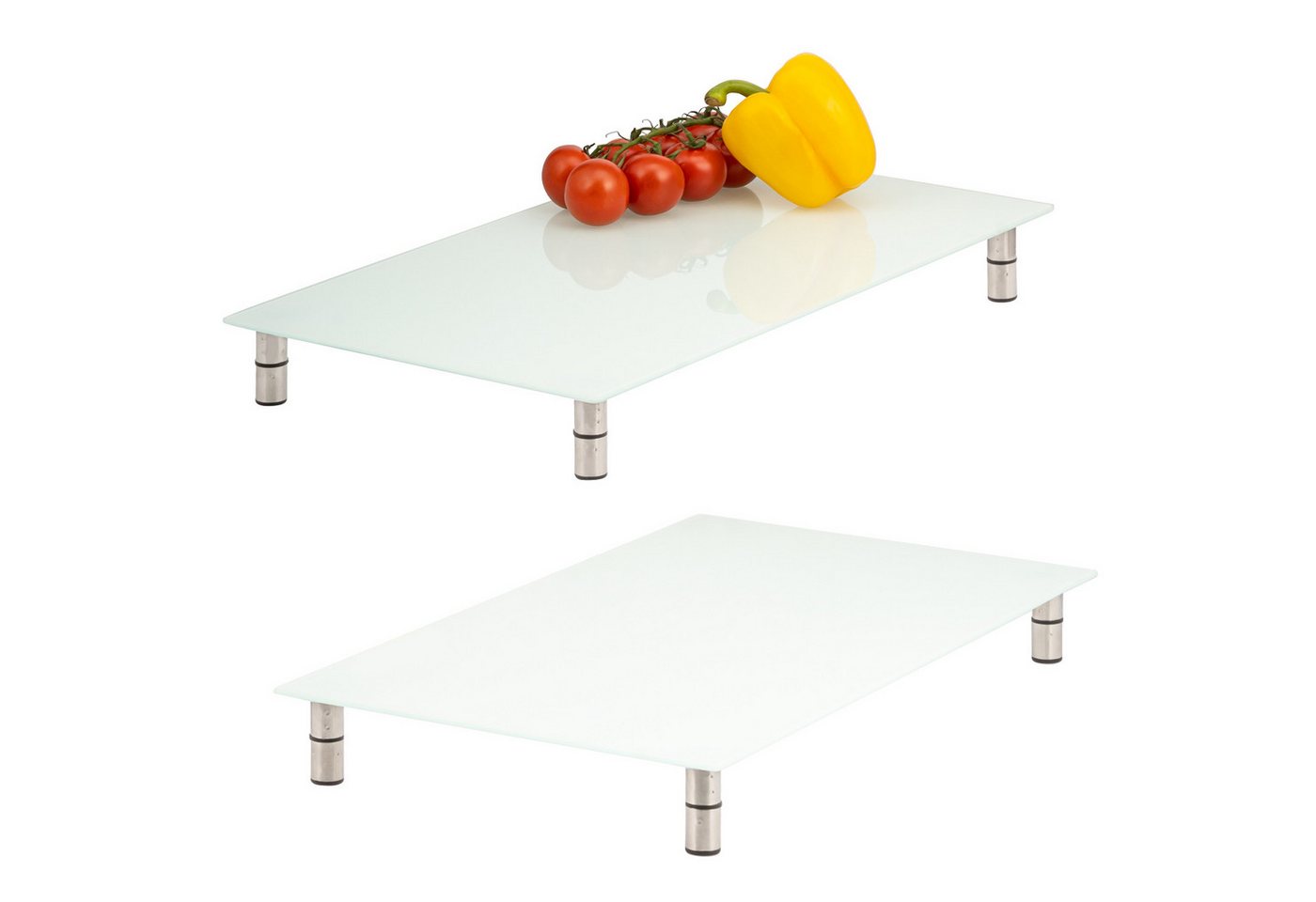 bremermann Herd-Abdeckplatte 2er Set aus Glas ca. 52 x 4 x 30 cm (B/H/T) Bild 2