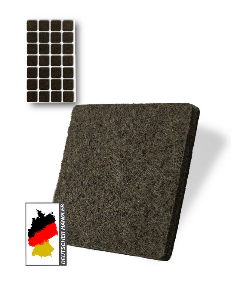 Trevendo Filzgleiter Filzgleiter Selbstklebend, (28 St)