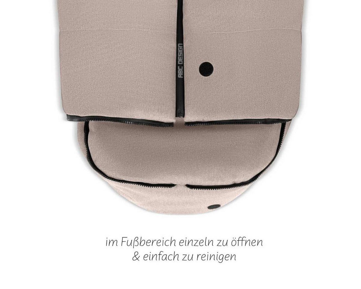 ABC Design Fußsack Winterfußsack, Kollektion 2025, Farbe: Camel Bild 5