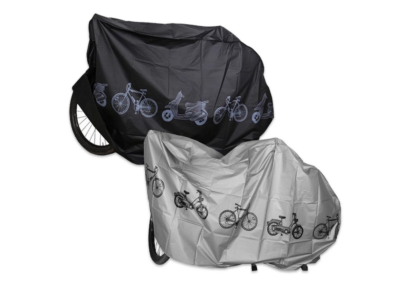 Diwzbyn Fahrradschutzhülle Wasserdicht Anti-Staub UV Abdeckung Fahrrad Regenschutz, Fahrrad Abdeckplane Fahrradabdeckung Fahrradplane Fahrrad Garage