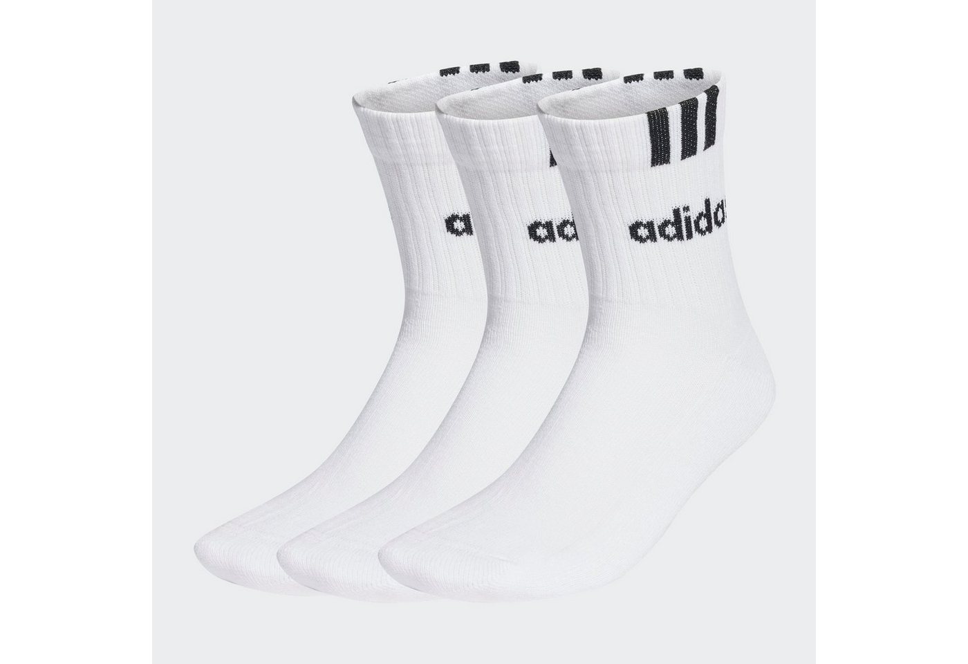 adidas Sportswear Sportsocken C 3S LIN 3P (3-Paar) Sportsocken, sportlicher Stil, für sportive Aktivitäten