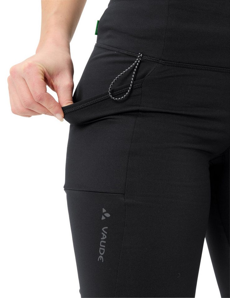 VAUDE Thermohose Women's Neyland Winter Tights für kalte Tage, mit Seitennahttasche und elastischer Schlaufe Bild 3