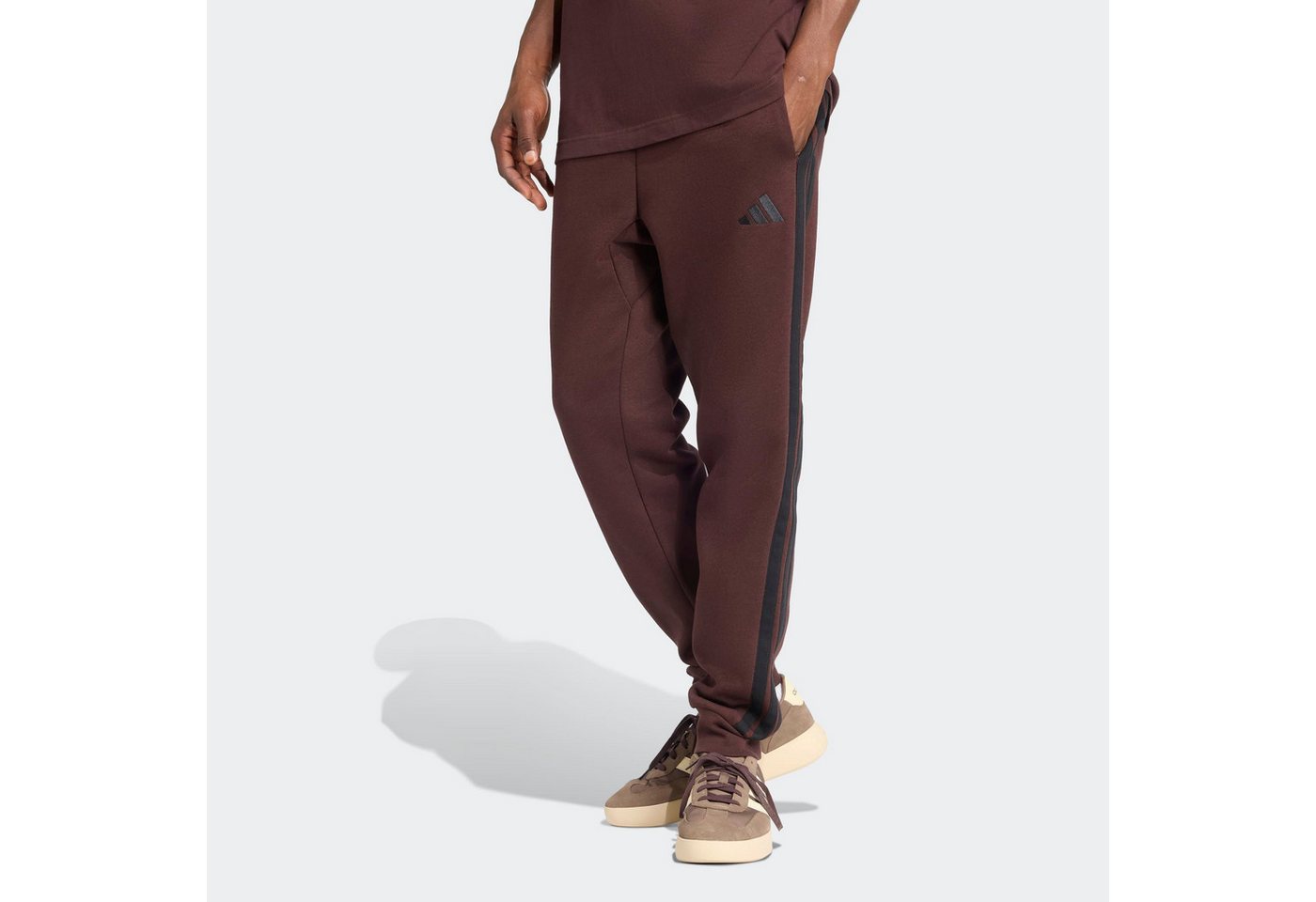 adidas Sportswear Sporthose M 3S FL TC PT sportlicher Stil, groß ausfallende Passform