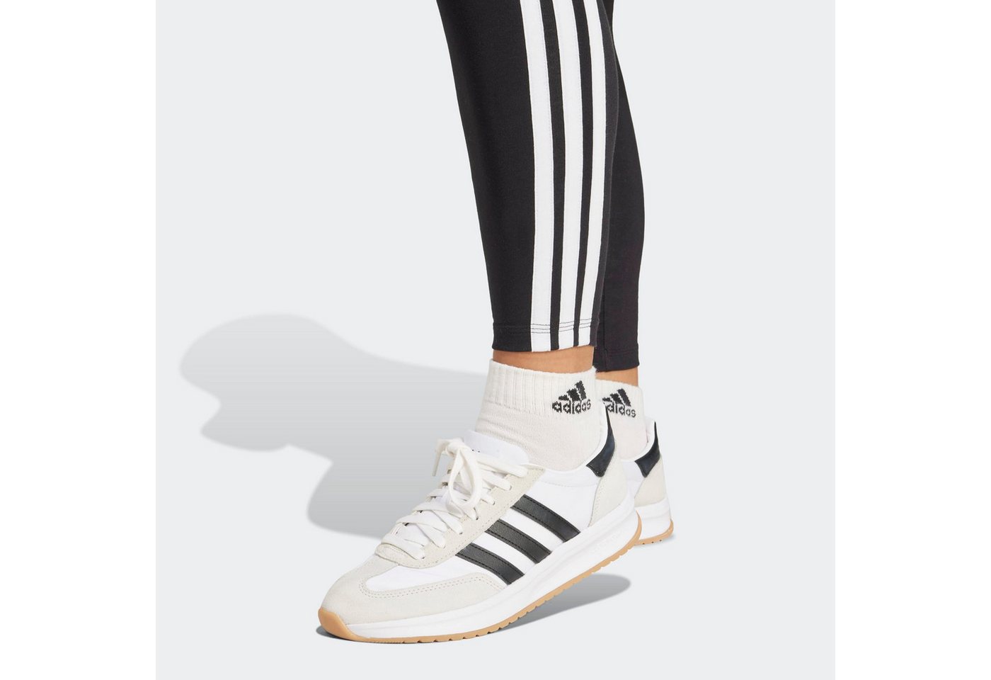 adidas Sportswear Trainingstights W 3S SJ LEG sportlicher Look, mit 3-Streifen-Design, mit Elasthan-Anteil