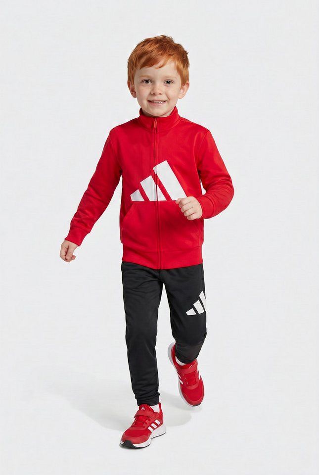 adidas Sportswear Trainingsanzug J BL TR TS 205 (2-tlg), Trainingsanzug für Kinder, zweiteilig, sportlicher Stil