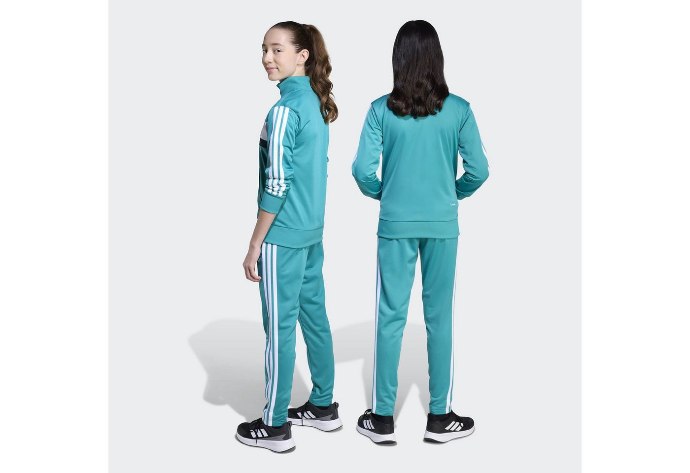 adidas Sportswear Trainingsanzug J 3S TIBERIO TS (2-tlg), für Kinder, zweiteilig, sportlicher Stil