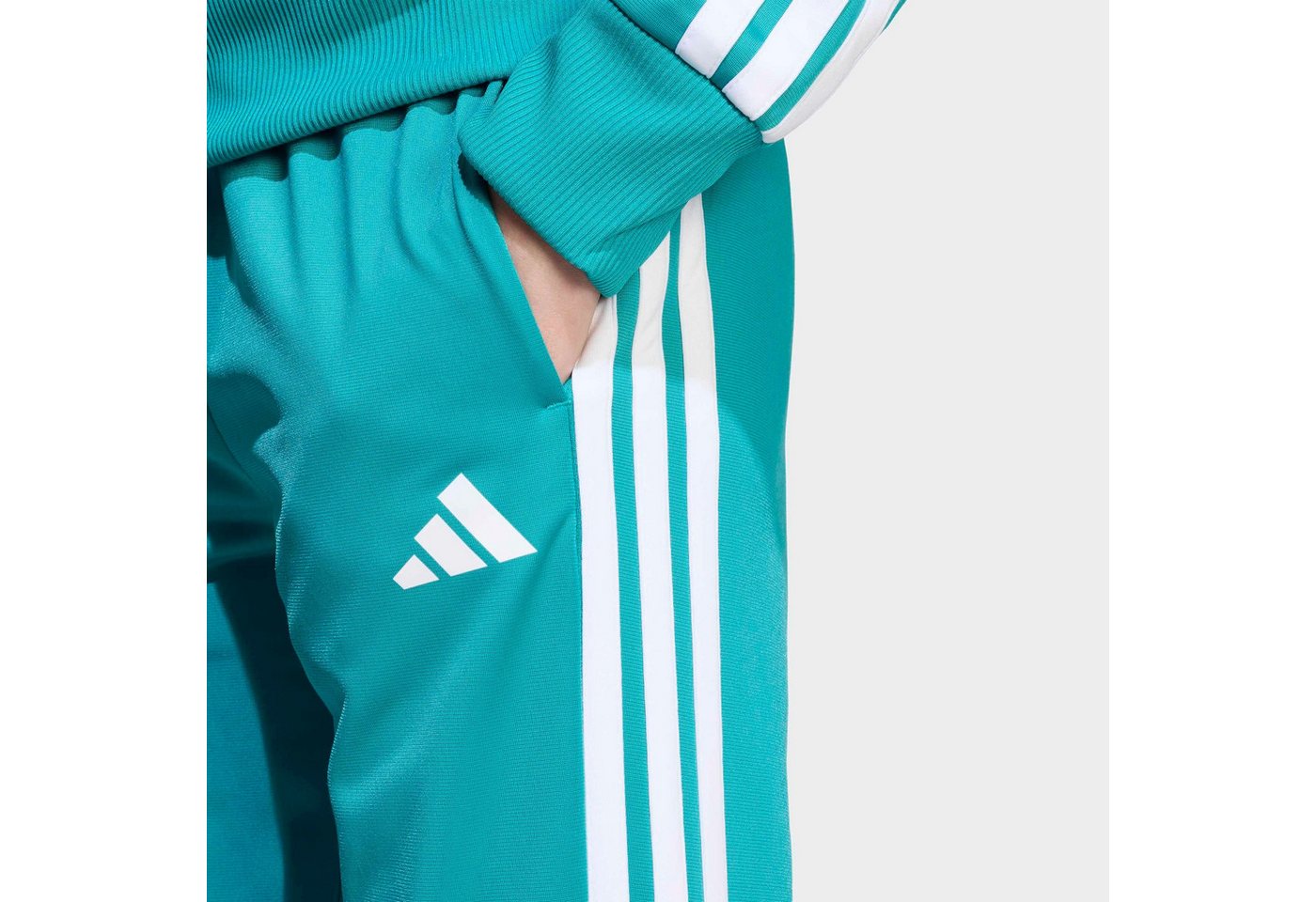 adidas Sportswear Trainingsanzug J 3S TIBERIO TS (2-tlg), für Kinder, zweiteilig, sportlicher Stil Bild 5