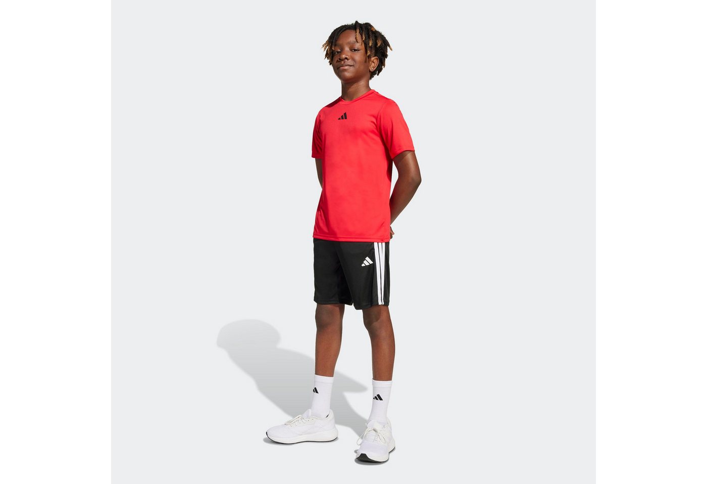 adidas Sportswear Trainingsanzug J TR-ES 3S SET (2-tlg), Trainingsanzug für Kinder, zweiteiliges Set, sportlicher Stil Bild 3