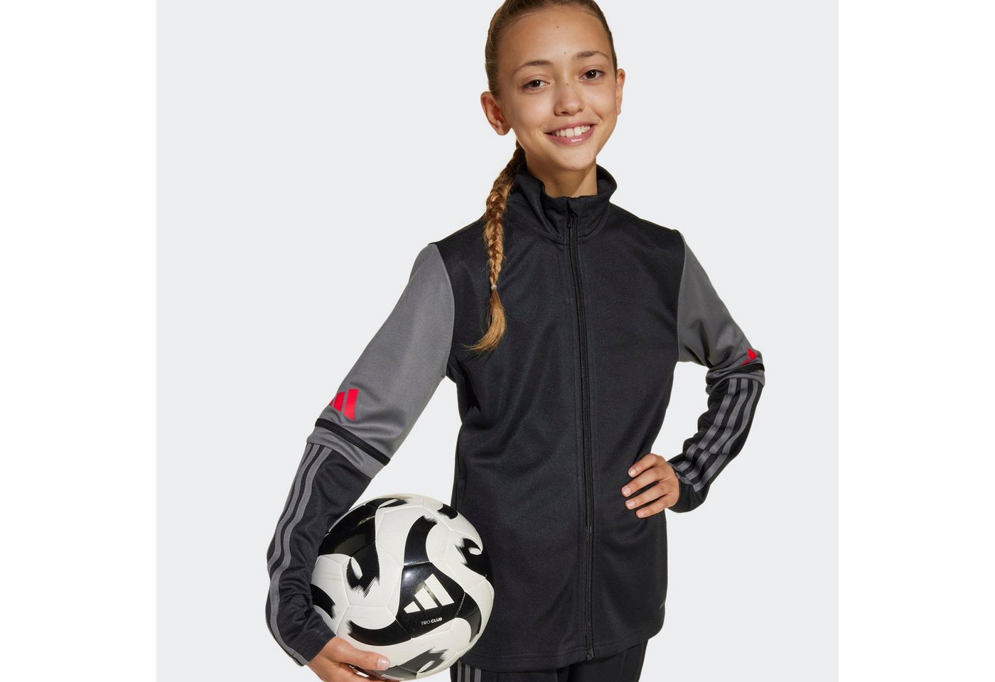 adidas Performance Trainingsjacke SQ25 TR JKT Y Trainingsjacke für Kinder, sportlicher Stil, Modell SQ25 TR JKT Y Bild 4