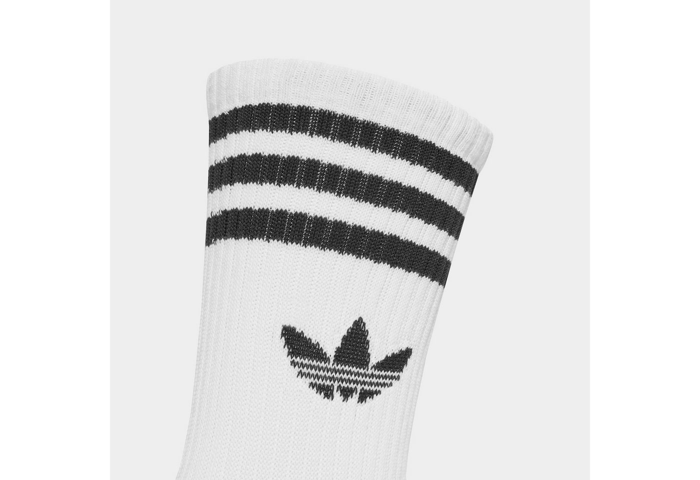 adidas Originals Sportsocken 3S CREW S 3P knöchellange Passform, mit 3-Streifen, 3 Paar, sportlicher Stil Bild 2