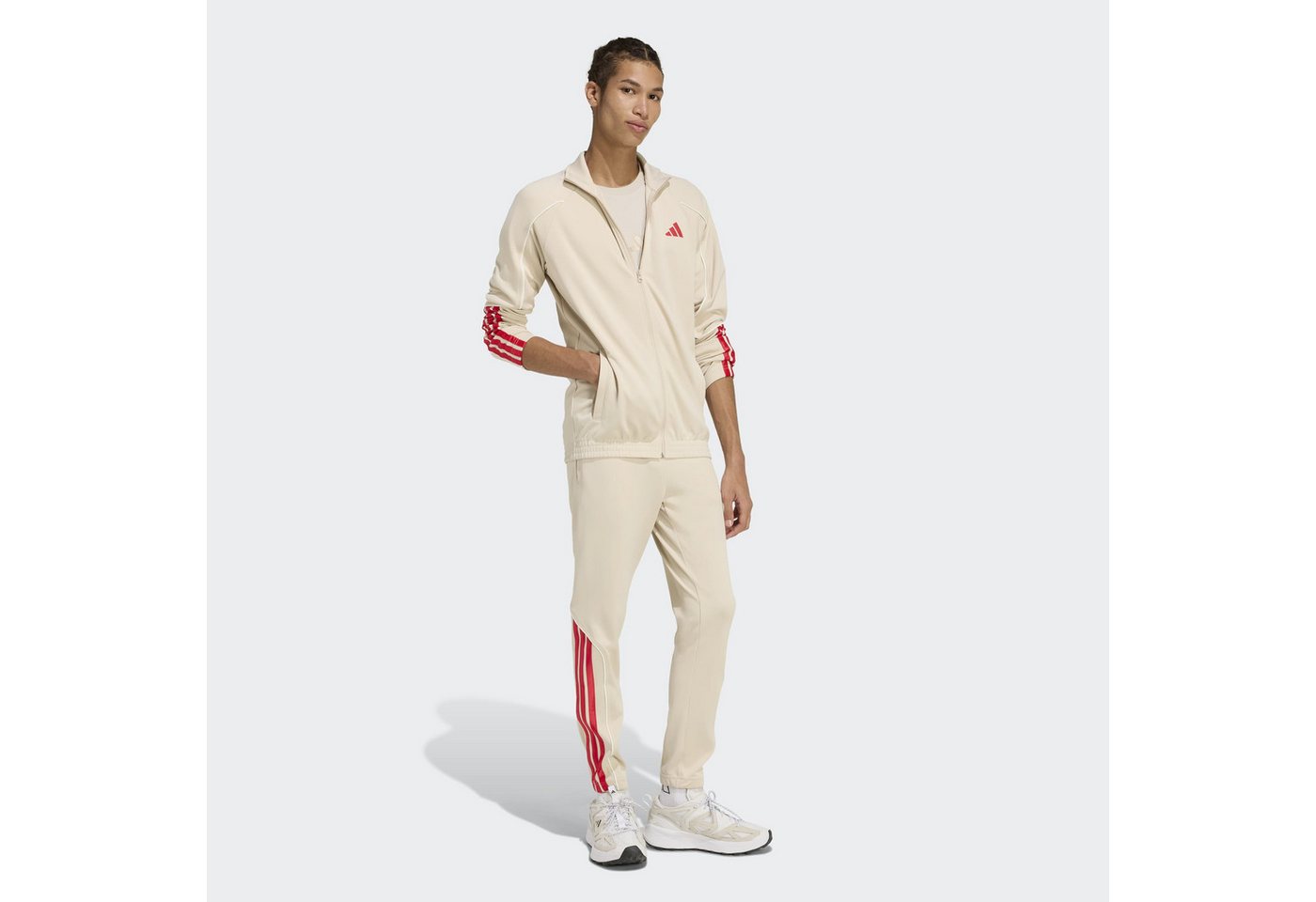 adidas Sportswear Trainingsanzug M 3S STADIUM TS (2-tlg), zweiteiliger Trainingsanzug, Set aus Jacke und Hose, sportlicher Stil Bild 4