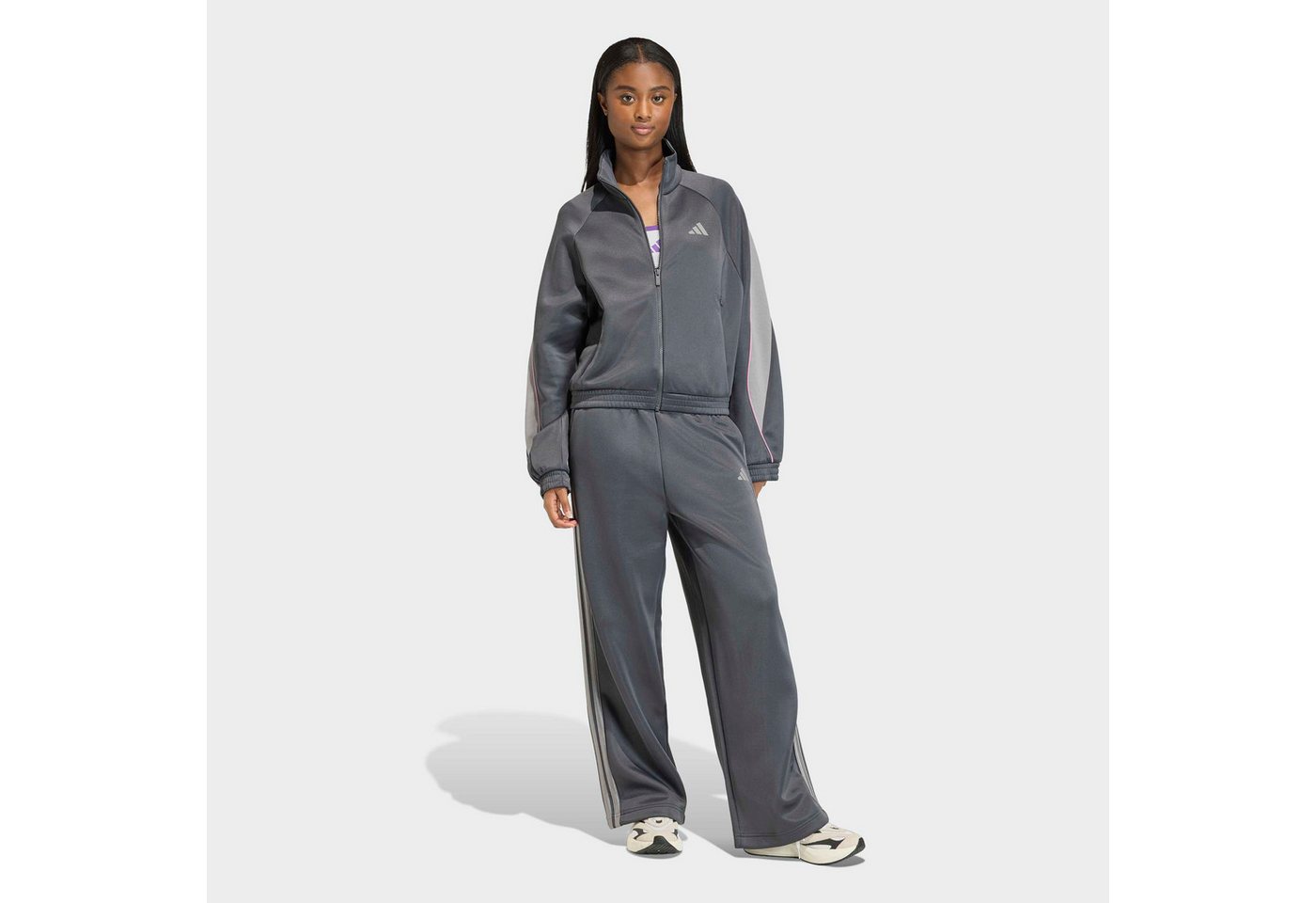 adidas Sportswear Trainingsjacke W STADIUM TT sportlicher Stil, gerader Abschluss Bild 3