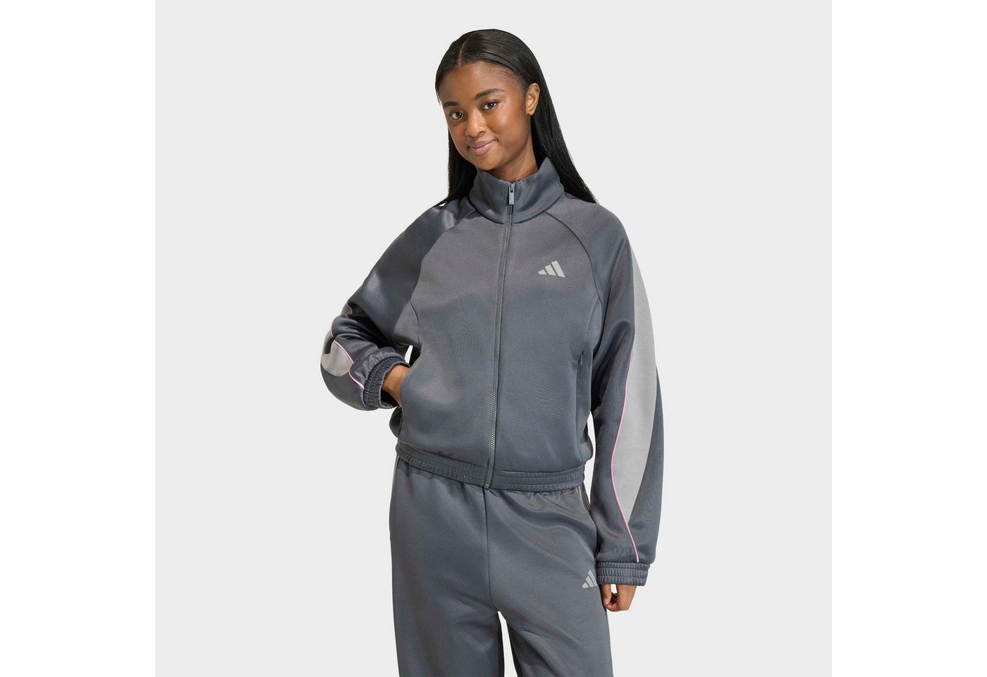 adidas Sportswear Trainingsjacke W STADIUM TT sportlicher Stil, gerader Abschluss Bild 4